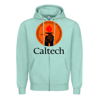 Seafoam caltech california institute Zipper Hoodie - artisFamous