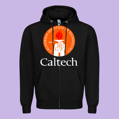 Caltech California Institute Zipper Hoodie Designed By Artisfamous
