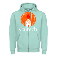 Seafoam caltech california institute Zipper Hoodie - artisFamous