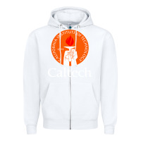 White caltech california institute Zipper Hoodie - artisFamous