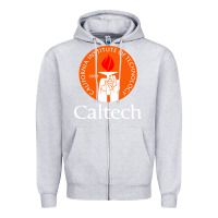 Heather Grey caltech california institute Zipper Hoodie - artisFamous