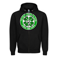 Black celtic fc Zipper Hoodie - artisFamous