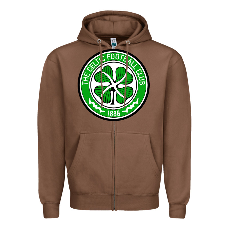 Celtic Fc Zipper Hoodie by artisFamous | Teevron