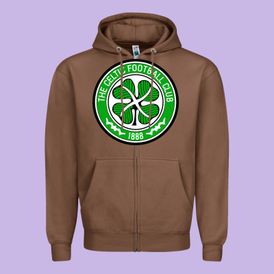 Celtic Fc Zipper Hoodie Designed By Artisfamous