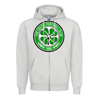 Dove Grey celtic fc Zipper Hoodie - artisFamous