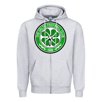 Heather Grey celtic fc Zipper Hoodie - artisFamous