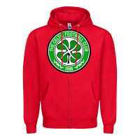 Red celtic fc Zipper Hoodie - artisFamous