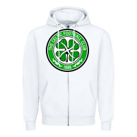 White celtic fc Zipper Hoodie - artisFamous