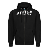 Black onewheel evolution Zipper Hoodie - artisFamous