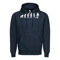 Navy onewheel evolution Zipper Hoodie - artisFamous