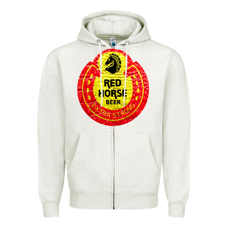 Red Horse Zipper Hoodie by artisFamous | Teevron