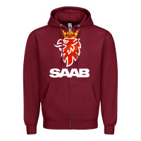Saab Zipper Hoodie | Teevron