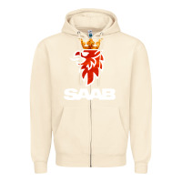 Sandshell saab Zipper Hoodie - artisFamous