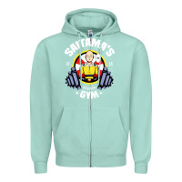 Seafoam anime gym Zipper Hoodie - artisFamous