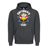 Smoke anime gym Zipper Hoodie - artisFamous