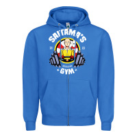 True Royal anime gym Zipper Hoodie - artisFamous