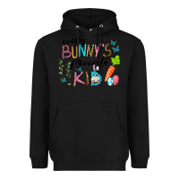 Black Every Bunnys Favorite Kid Heavyweight Hoodie - RanaPortraitStore