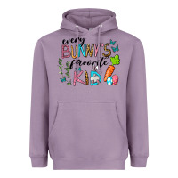 Lavender Every Bunnys Favorite Kid Heavyweight Hoodie - RanaPortraitStore