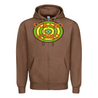 Chestnut sick sad world Zipper Hoodie - artisFamous