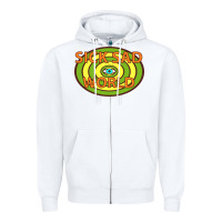 White sick sad world Zipper Hoodie - artisFamous