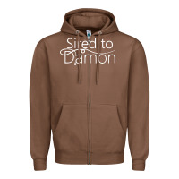 Chestnut sired to damon Zipper Hoodie - artisFamous