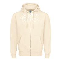 Sandshell sired to damon Zipper Hoodie - artisFamous