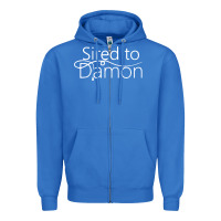 Sired To Damon Zipper Hoodie | Teevron