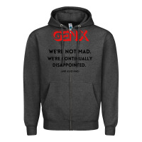 Charcoal Heather genx were not mad Zipper Hoodie - artisFamous