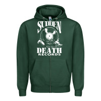 Sports Green sudden death records Zipper Hoodie - artisFamous