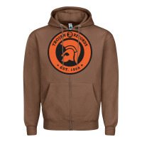 Chestnut trojann records est 1968 Zipper Hoodie - artisFamous