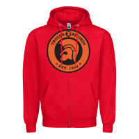 Red trojann records est 1968 Zipper Hoodie - artisFamous