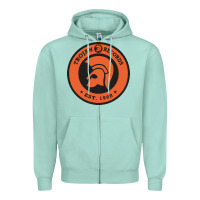 Seafoam trojann records est 1968 Zipper Hoodie - artisFamous