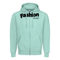 Seafoam fashion records Zipper Hoodie - artisFamous
