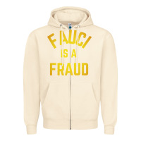 Sandshell fauci is a fraud Zipper Hoodie - artisFamous