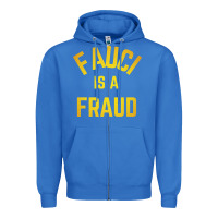 True Royal fauci is a fraud Zipper Hoodie - artisFamous