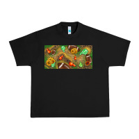 Black western sunflower and american football license  plate Urban Heavy Tee - BundleAndBundleShop