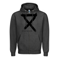 Charcoal Heather circa survive Zipper Hoodie - artisFamous