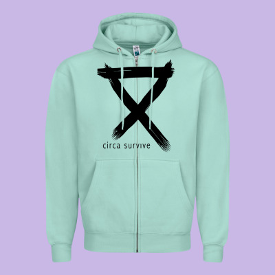 Circa Survive Zipper Hoodie Designed By Artisfamous