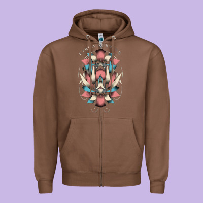Circa Survive Zipper Hoodie Designed By Artisfamous