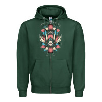 Sports Green circa survive Zipper Hoodie - artisFamous