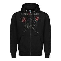 Black circa survive Zipper Hoodie - artisFamous