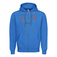 True Royal circa survive Zipper Hoodie - artisFamous