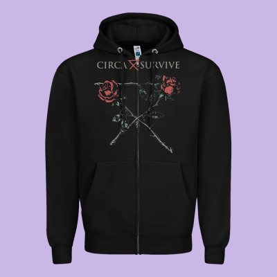 Circa Survive Zipper Hoodie Designed By Artisfamous