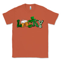 Copper Lucky with beer St. Patricks day Classic Tee - HowdyJamesFarm