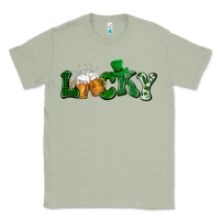 Matcha Lucky with beer St. Patricks day Classic Tee - HowdyJamesFarm