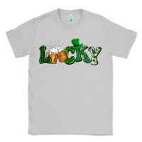 Moon Dust Lucky with beer St. Patricks day Classic Tee - HowdyJamesFarm