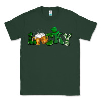 Lucky With Beer St. Patricks Day Classic Tee | Teevron