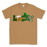 Toasted Coconut Lucky with beer St. Patricks day Classic Tee - HowdyJamesFarm