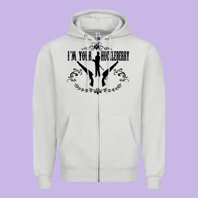 I'm Your Huckleberry Zipper Hoodie Designed By Artisfamous