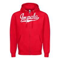 Red impala Zipper Hoodie - artisFamous